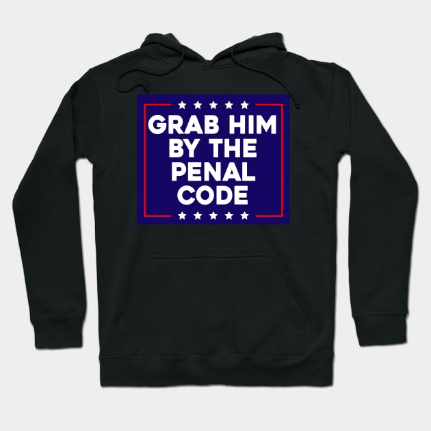 Grab Him By The Penal Code Hoodie by Sunoria